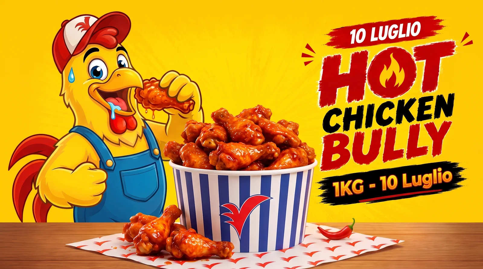 Hot wings a Torino, Bully Chicken