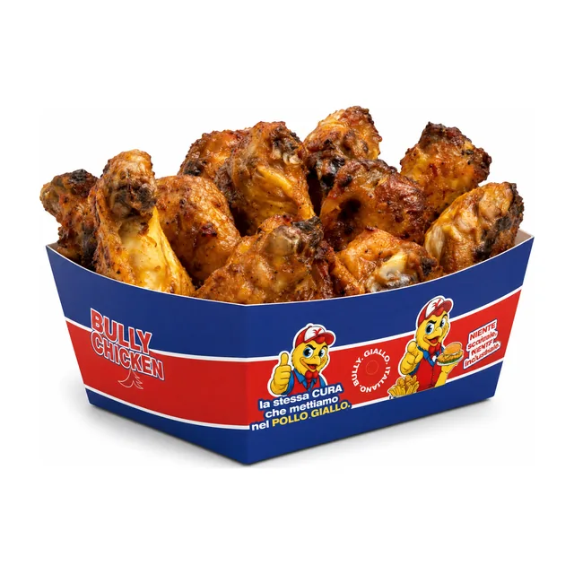 Bully Wings, alette di pollo impanate e speziate di Bully Chicken